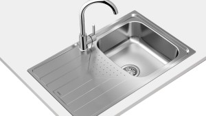 Teka UNIVERSE 45 T-XP 1C 1E Lavabo sobre-encimera Rectangular Acero inoxidable