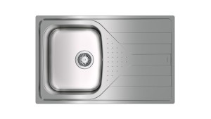 Teka Universe 45 T-XP 1C 1E Lavabo sobre-encimera Rectangular Acero inoxidable