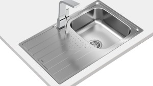 Teka UNIVERSE 45 T-XP 1C 1E Lavabo sobre-encimera Rectangular Acero inoxidable