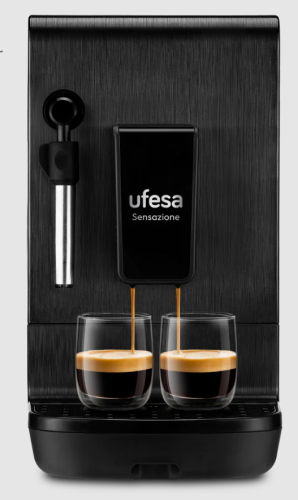 Cafetera Superautomática Ufesa Sensazione CMAB200.100 (71706545) 20 bares