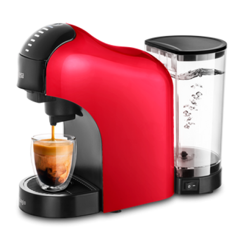 Cafetera multicápsula Ufesa Bellagio Rossa (71905574) Compatible con capsulas Nespresso, Dolce Gusto y Café molido 