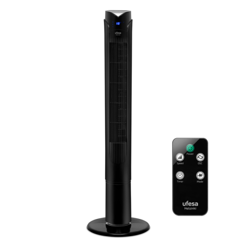 Ventilador torre Ufesa HELSINKI 45W Negro (84105327) 