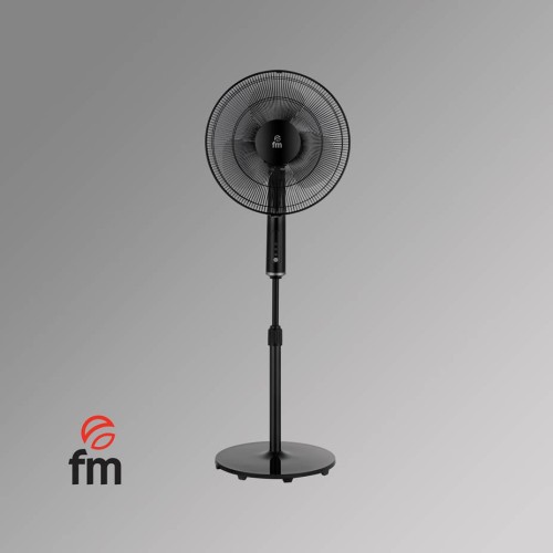 FM Calefacción P-420 BLACK ventilador Negro