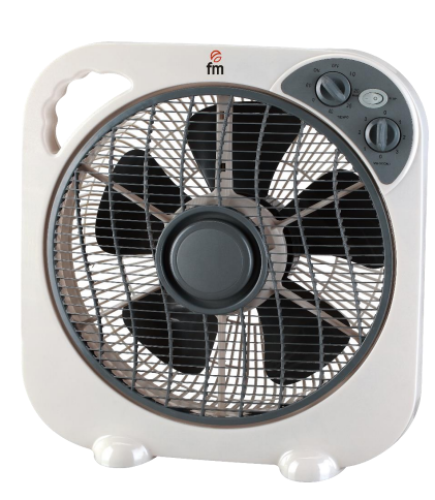 FM Calefacción BF-35 ventilador Gris, Blanco