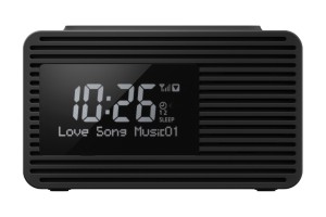 Panasonic RC-D8EG-K radio Reloj Negro