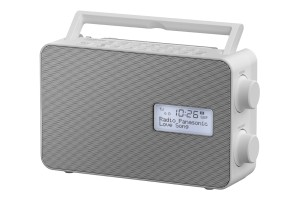 Panasonic RF-D30BTEG, DAB+ Radio Portátil Digital Gris, Blanco