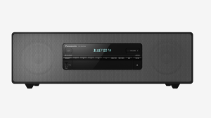 Panasonic STEREO IN LEGNO DAB+ 40 W Minicadena de música para uso doméstico Negro