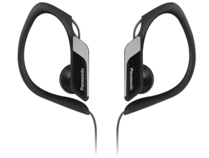 Panasonic RP-HS34E Auriculares Alámbrico gancho de oreja, Dentro de oído Deportes Negro