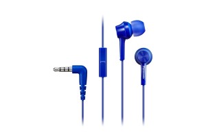Panasonic RP-TCM115E Auriculares Alámbrico Dentro de oído Llamadas/Música Azul