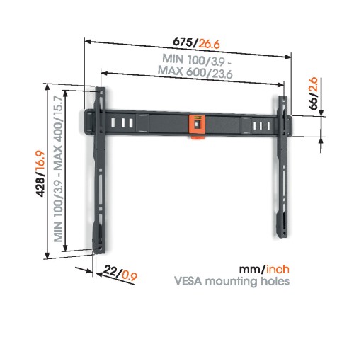 TVM 1603 Soporte TV Fijo