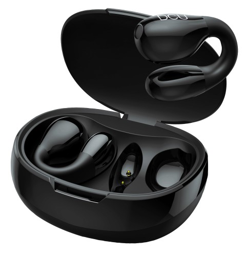 DCU Advance Tecnologic 34152060 auricular y casco Auriculares Inalámbrico gancho de oreja USB Tipo C Bluetooth Base de carga Negro
