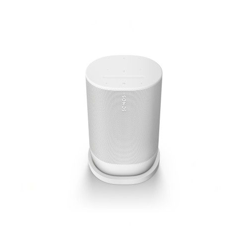 Sonos Move 2 (Blanco), sonido potente y envolvente en cualquier lugar.