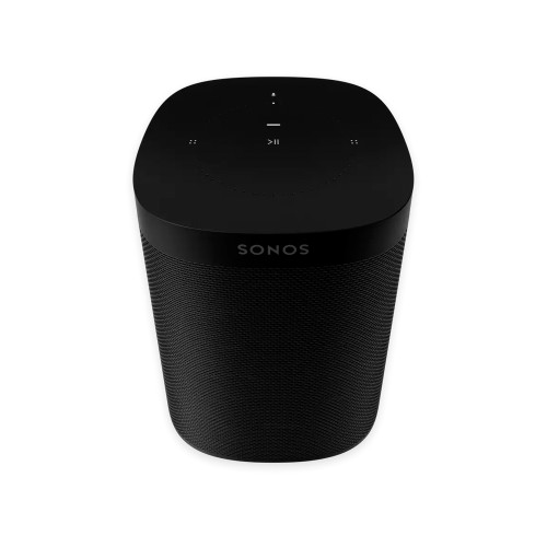 Sonos One (GEN2), disfruta de un sonido nítido con control por voz integrado.