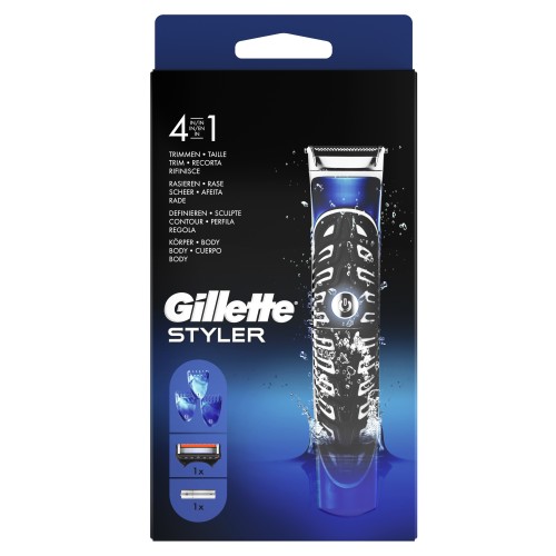Maquinilla afeitar Gillette Fusion ProGlide Styler 3 en 1 (Afeitadora, Recortadora Y Perfiladora)