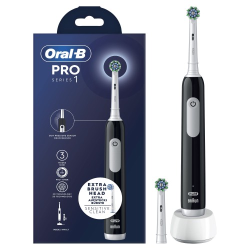 Oral-B Pro Series 1 Adulto Cepillo de dientes oscilante Negro