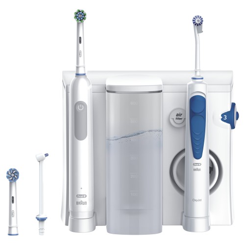 Centro dental Braun Oral-B Pro 1 Blanco + Oxyjet Irrigador  