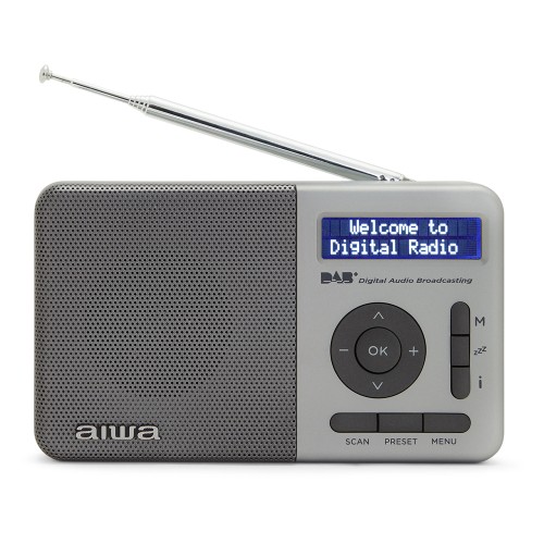 Aiwa RD-40DAB/SL radio Portátil Digital Plata