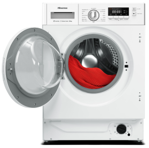 Hisense WD3M841BWIES lavadora-secadora Integrado Carga frontal Blanco E