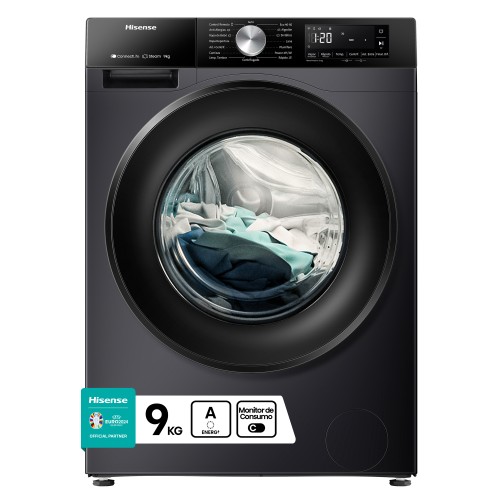 Lavadora Hisense 9 kg 1400 rpm WF3S9043BB3