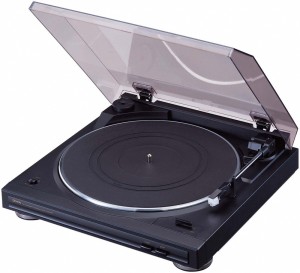 Denon DP 29 F Tocadiscos de tracción por correa Negro