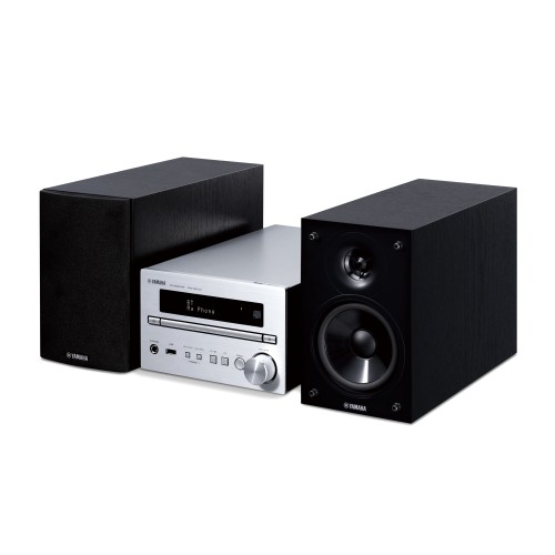 Yamaha MCR-B270D Microcadena de música para uso doméstico 30 W Negro, Plata