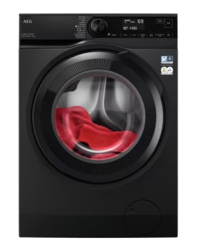 AEG Series 6000 LFR7394V4B lavadora Carga frontal 9 kg 1400 RPM Negro