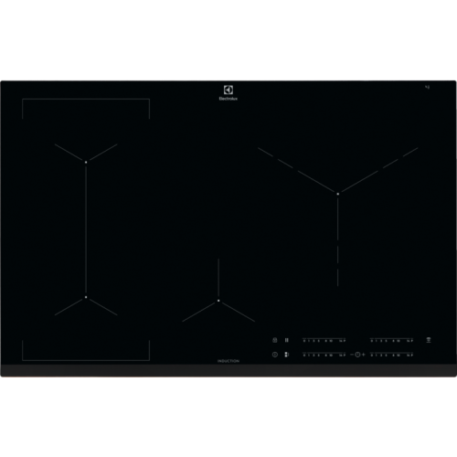 Placa Electrolux de inducción de 4 zonas y 80 cm EIV83446