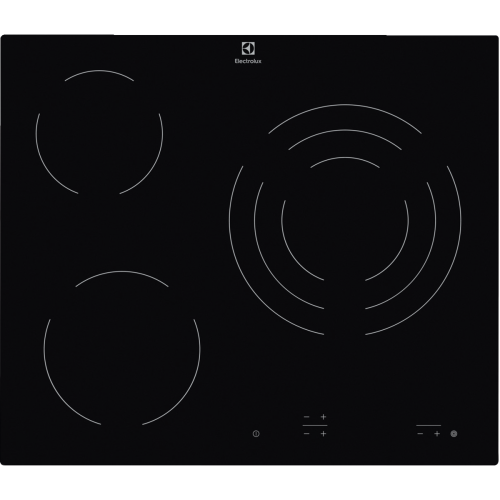 Electrolux LRR6332CK Negro Integrado 60 cm Cerámico 3 zona(s)