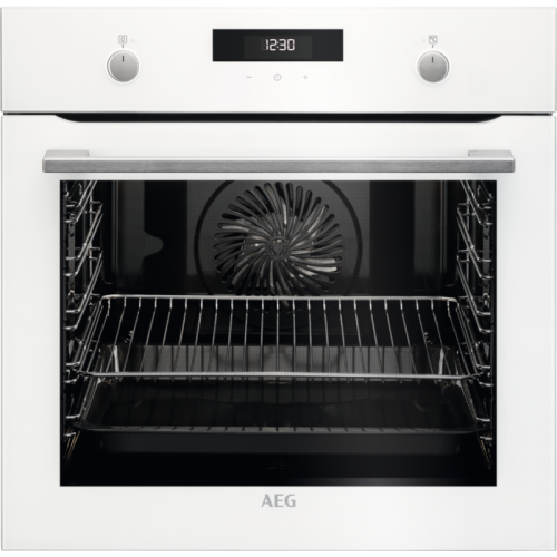 Horno AEG multifunción SurroundCook de 71 l con esmalte de fácil limpieza BEK435120W