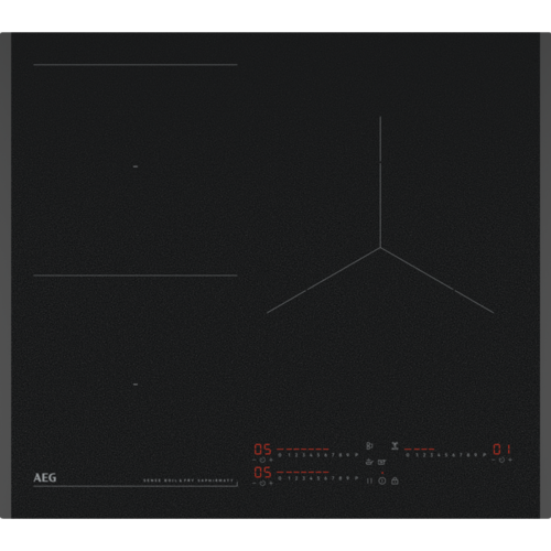 AEG TI63IQ30FZ Negro Integrado 60 cm Con placa de inducción 3 zona(s)