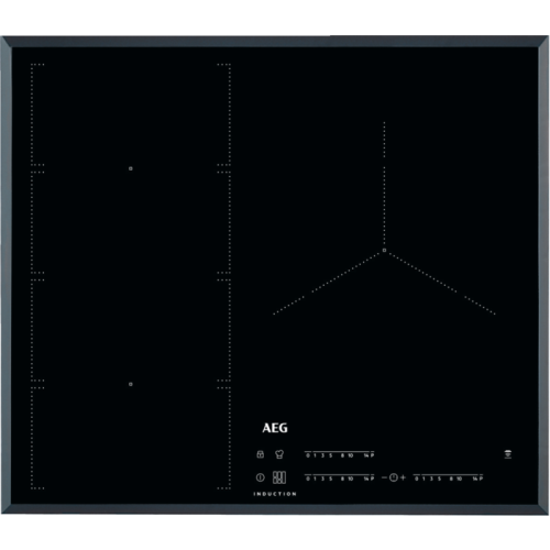 Placa de inducción AEG de 3 zonas y 60 cm IKE63471FB