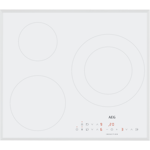 AEG IKB63300FW Blanco Integrado 60 cm Con placa de inducción 3 zona(s)