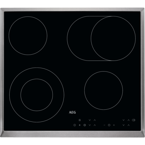 AEG HK634060XB Negro Integrado 60 cm Cerámico 4 zona(s)