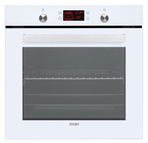 Horno SVAN SVH375B 78 L 3100 W A Plata, Blanco