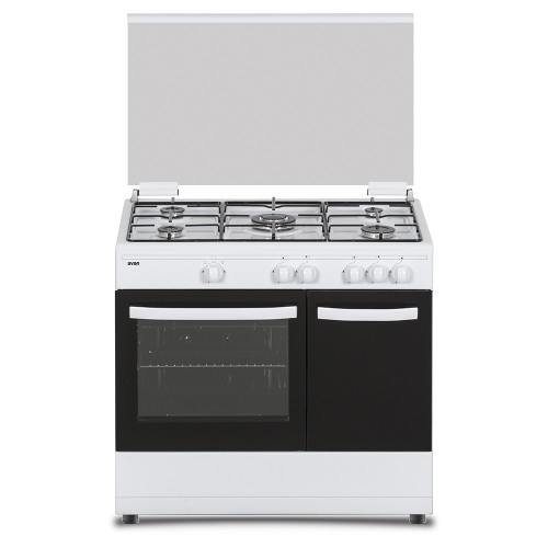 SVAN SKGW5900PB cocina Cocina independiente Gas Encimera de gas Blanco