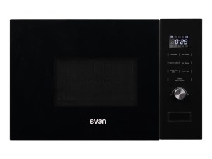 Microondas integrable SVAN SMWI2800DGN Con grill 20 L 800 W Negro