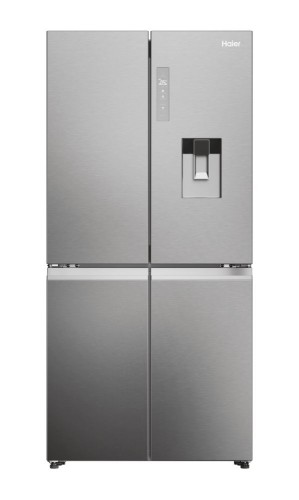 Haier Cube 83 Serie 5 HCW58F18EHMP nevera puerta lado a lado Independiente 507 L E Platino, Acero inoxidable