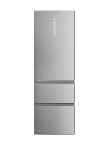 Frigorífico combi Haier 3D Total No Frost Lateral WiFi E inox HTW5618ENMG