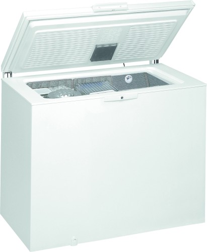 Congelador vertical Whirlpool WHE2535 FO 2 Independiente 255 L E Blanco