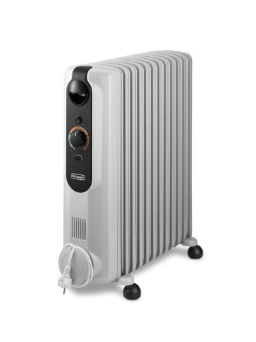 De’Longhi Radia-s Easytronic Interior Negro, Blanco 2500 W Radiador de aceite eléctrico