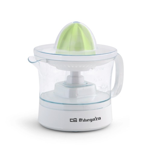 Orbegozo EP 1510 exprimidor Exprimidor eléctrico de tomates 25 W Verde, Transparente, Blanco