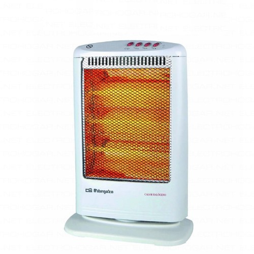 Orbegozo BP 0303 A Interior Blanco 1200 W Calefactor eléctrico halógeno