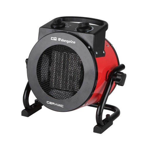 Orbegozo FHR 2050 Interior Negro, Rojo 2000 W Ventilador eléctrico