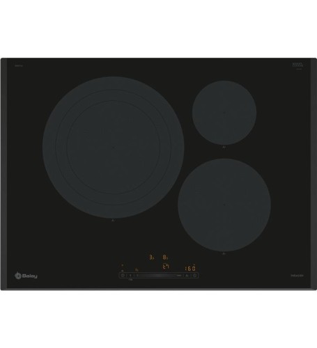 Balay 3EB977LH hobs Antracita Integrado 70 cm Con placa de inducción 3 zona(s)