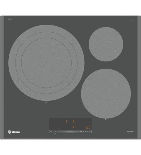 Balay 3EB967AH hobs Antracita Integrado 60 cm Con placa de inducción 3 zona(s)