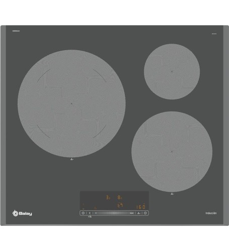 Balay 3EB965AH hobs Gris Integrado 60 cm Con placa de inducción 3 zona(s)