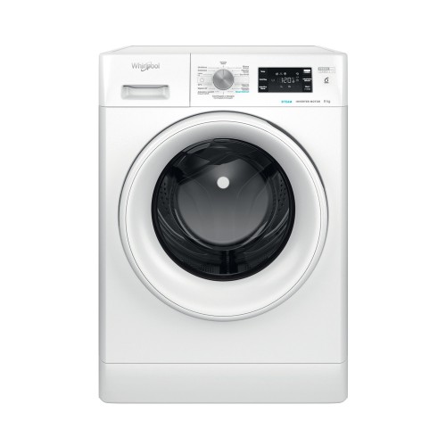 Lavadora carga frontal Whirlpool FreshCare FFB 9469 WV SPT 9 kg 1400 RPM Blanco