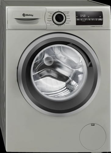 Lavadora de Carga Frontal Balay 3TS282X 8 kg 1200 rpm Acero Mate Antihuellas A
