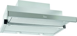 Campana Teka CNL 6610 Extensible de integración en acero inoxidable antihuellas de 60 cm