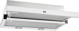 Campana Teka CNL 6415 white Extensible con motor ECOPOWER y 2+1 velocidades de 60 cm
